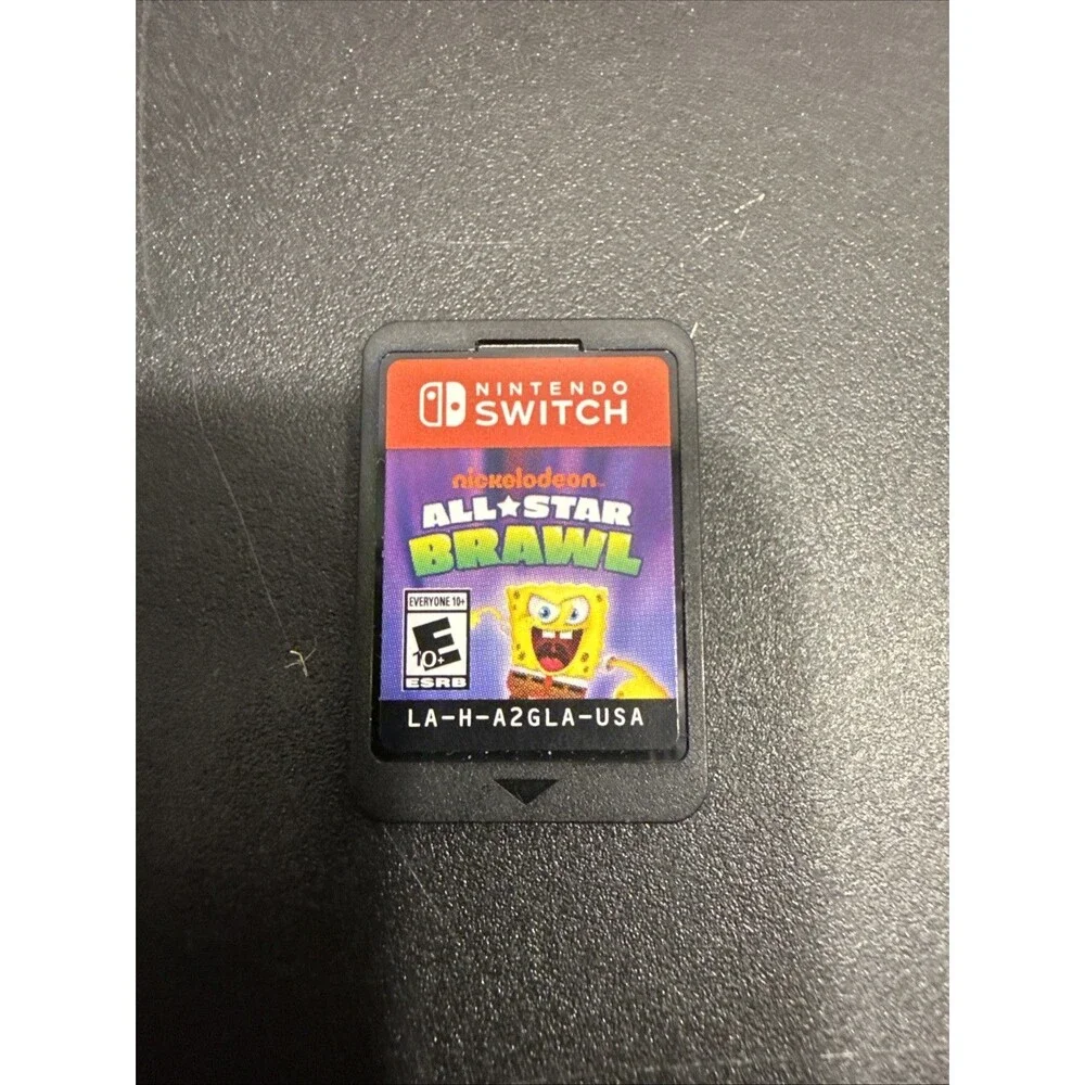 Nickelodeon All-Star Brawl Ultimate Edition Switch Case & Cartridge